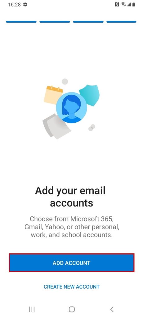 Private Email Setup - Add Account